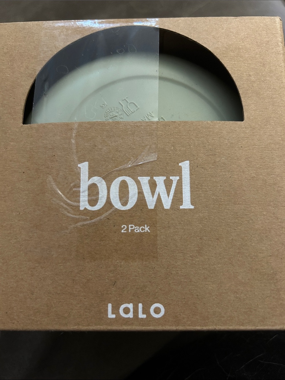 Lalo Sage Green Bowl 2-Pack — Durable Dinnerware new in box
